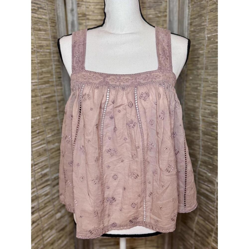 Unsubscribed Mauve Sleeveless Top – Size M – MSRP $118